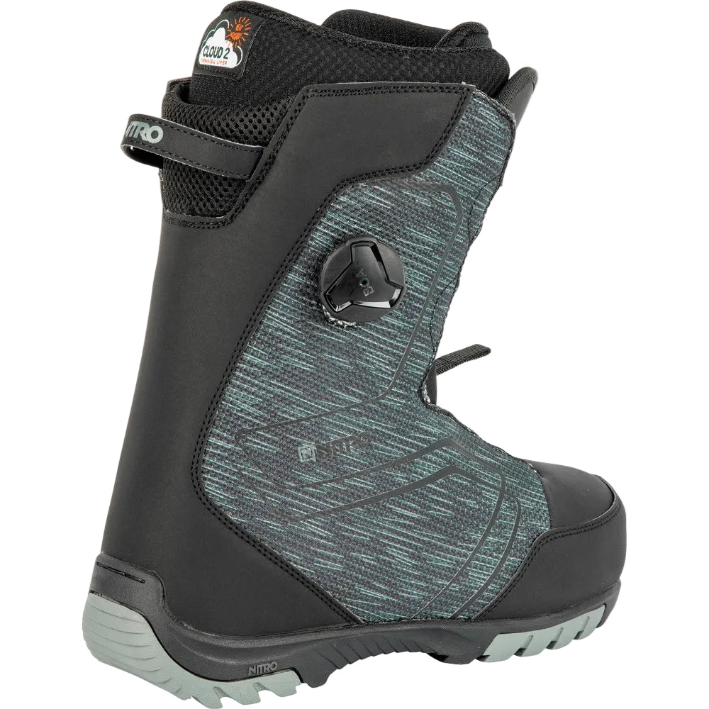 NITRO SENTINEL BOA snowboard boots - black/green
