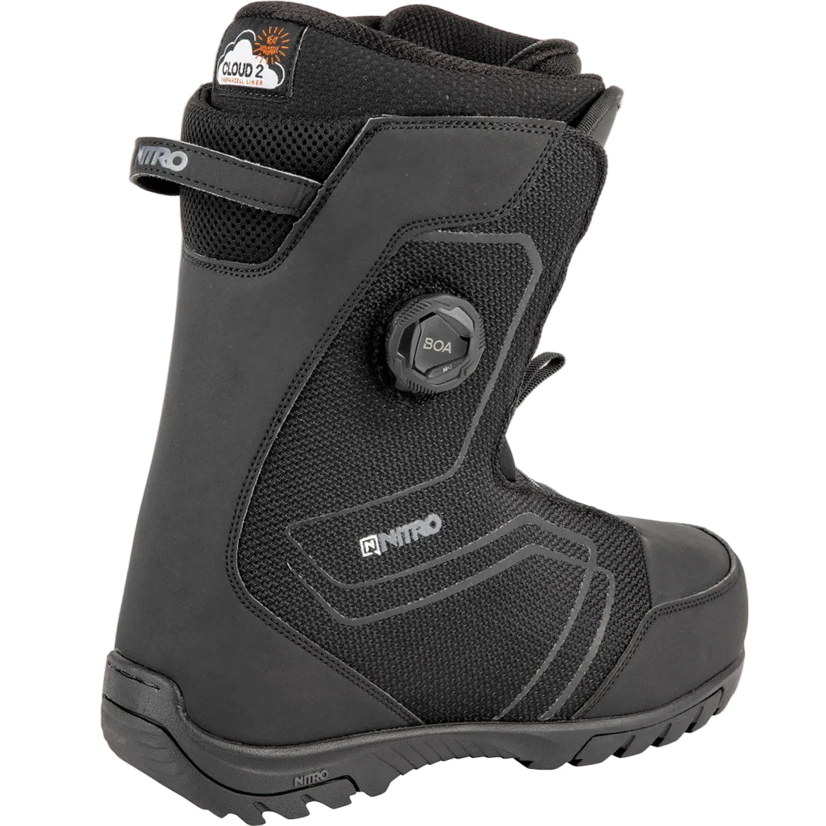 NITRO SENTINEL BOA snowboard boots - true black
