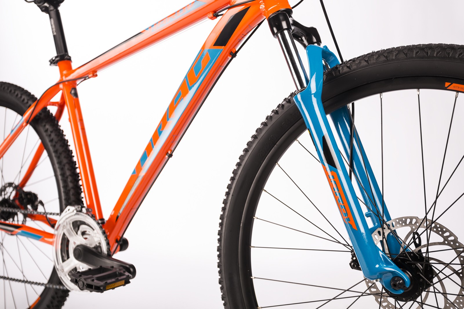 DRAG HARDY 3.0 29" kalnų dviratis – oranžinė / mėlyna