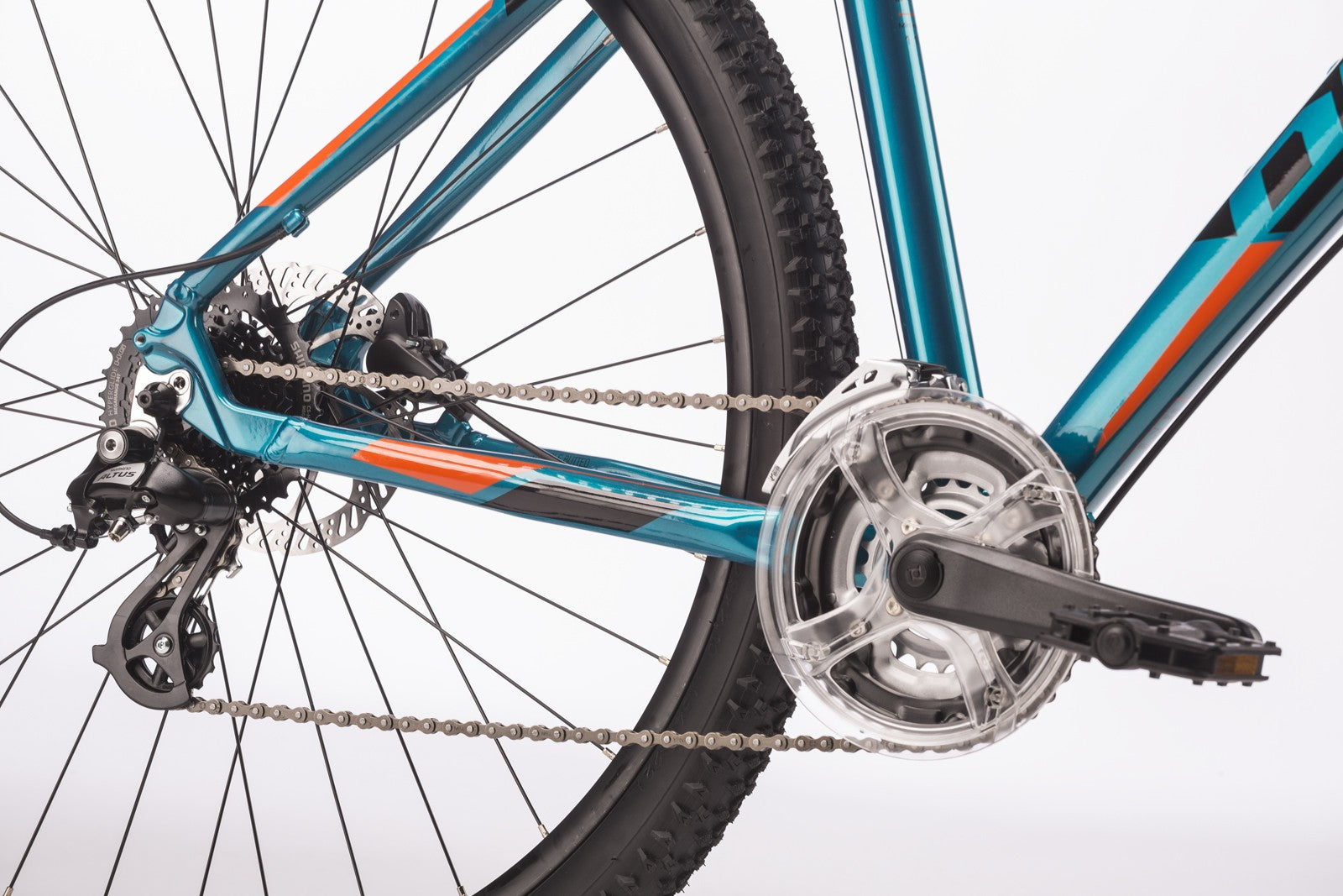 DRAG HARDY 5.0 29" kalnų dviratis – mėlyna / oranžinė