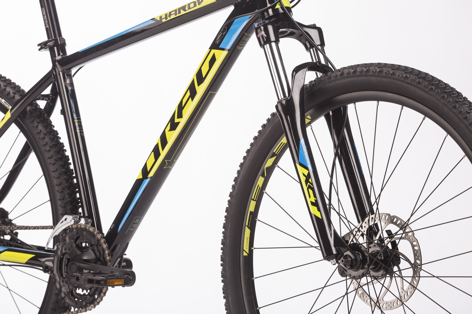 DRAG HARDY 7.0 29" maastopyörä – musta / keltainen