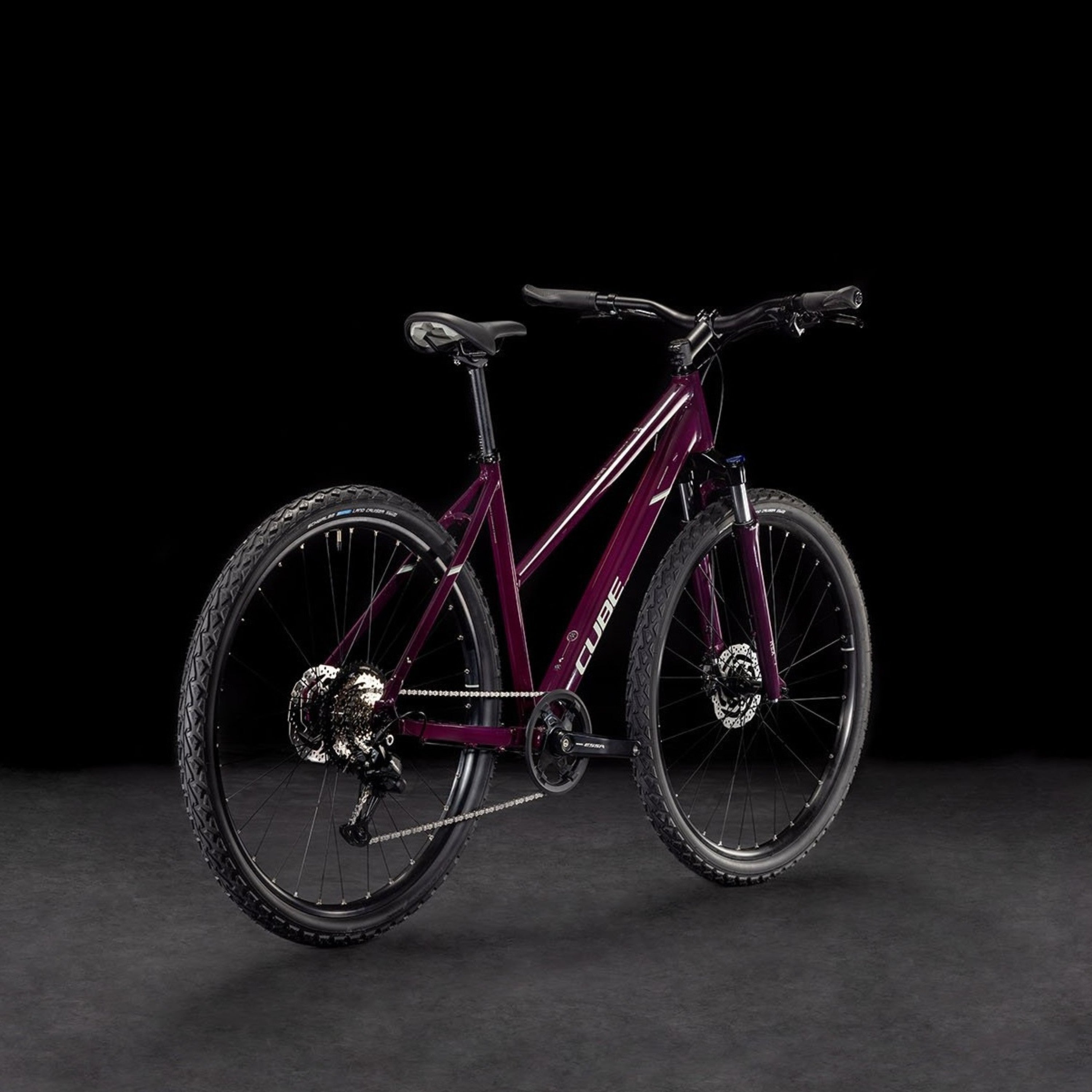 CUBE NATURE ONE 28 retkipyörä – amarone´n´lunar