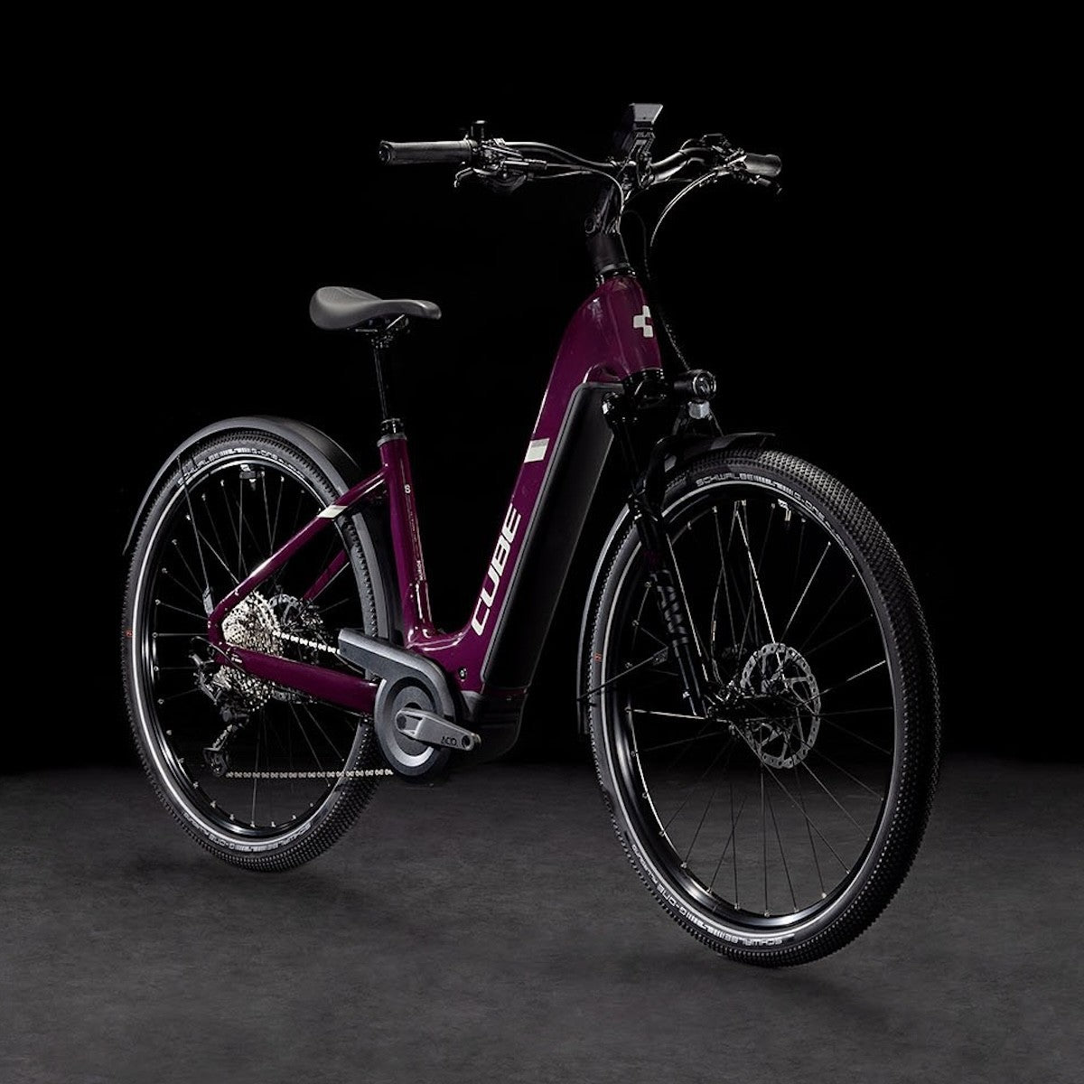 CUBE NURIDE HYBRID SLX 800 ALLROAD 28 elektrijalgratas – amarone´n´lunar