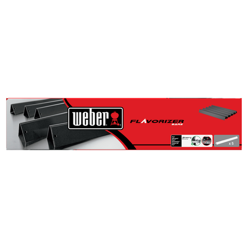 WEBER FLAVORIZER BARS for Spirit 300/700, Weber 900 and Genesis - 5pcs, 7536