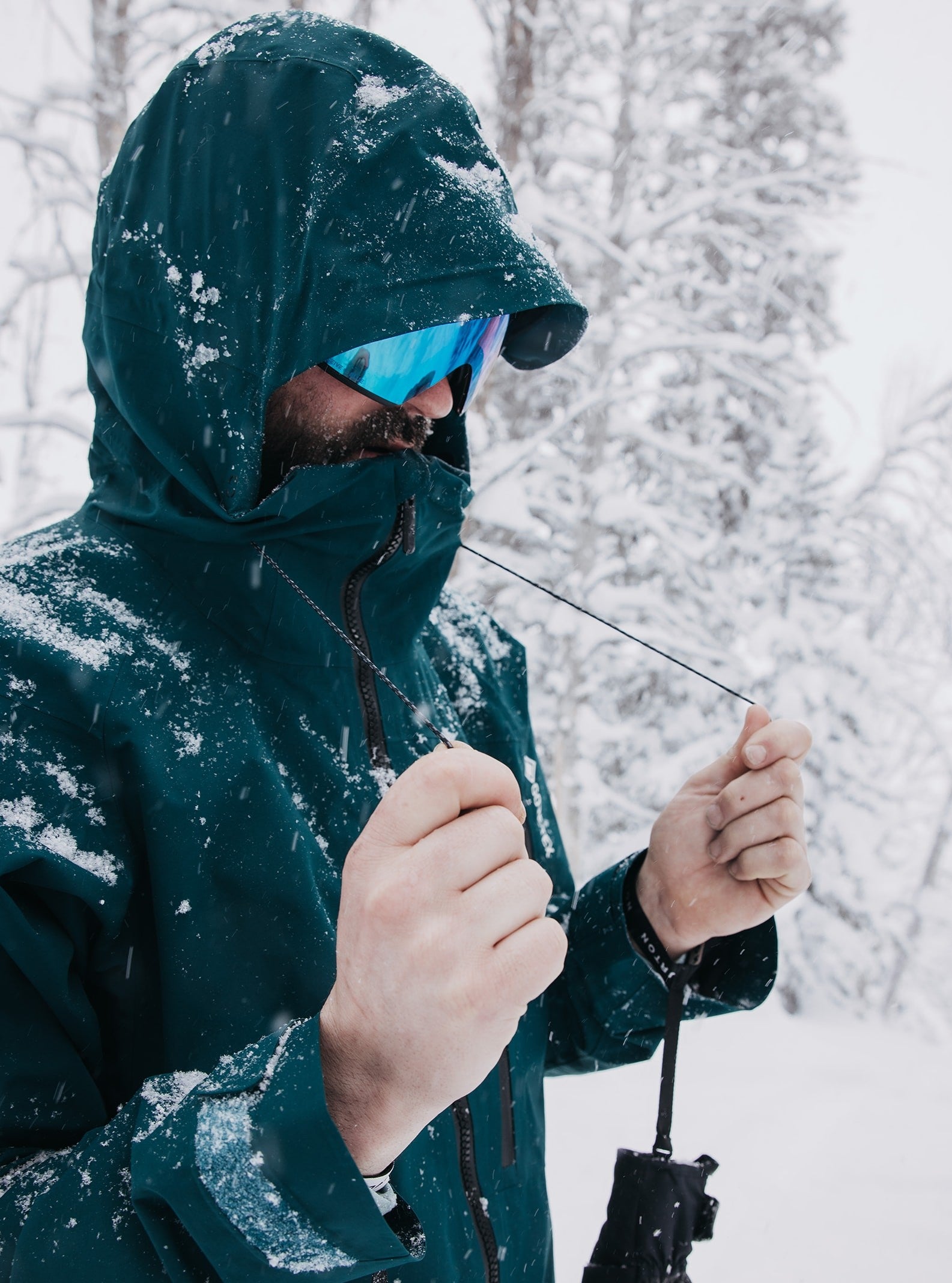 BURTON AK GORE CYCLIC snow jacket - deep emerald