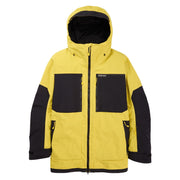 BURTON FROSTNER jacket - sulfur/true black