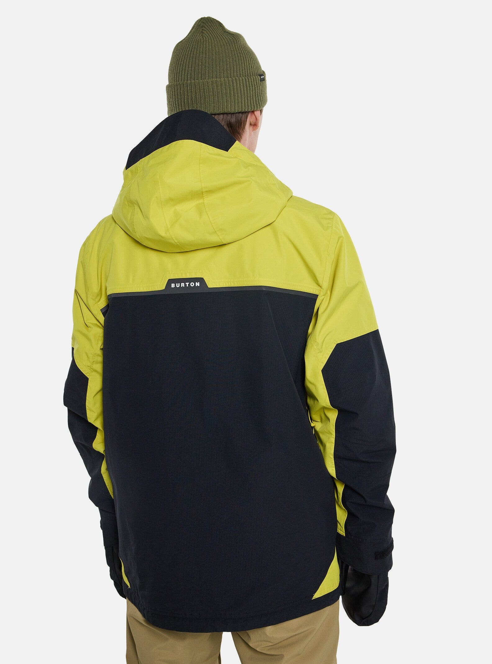 BURTON FROSTNER jacket - sulfur/true black