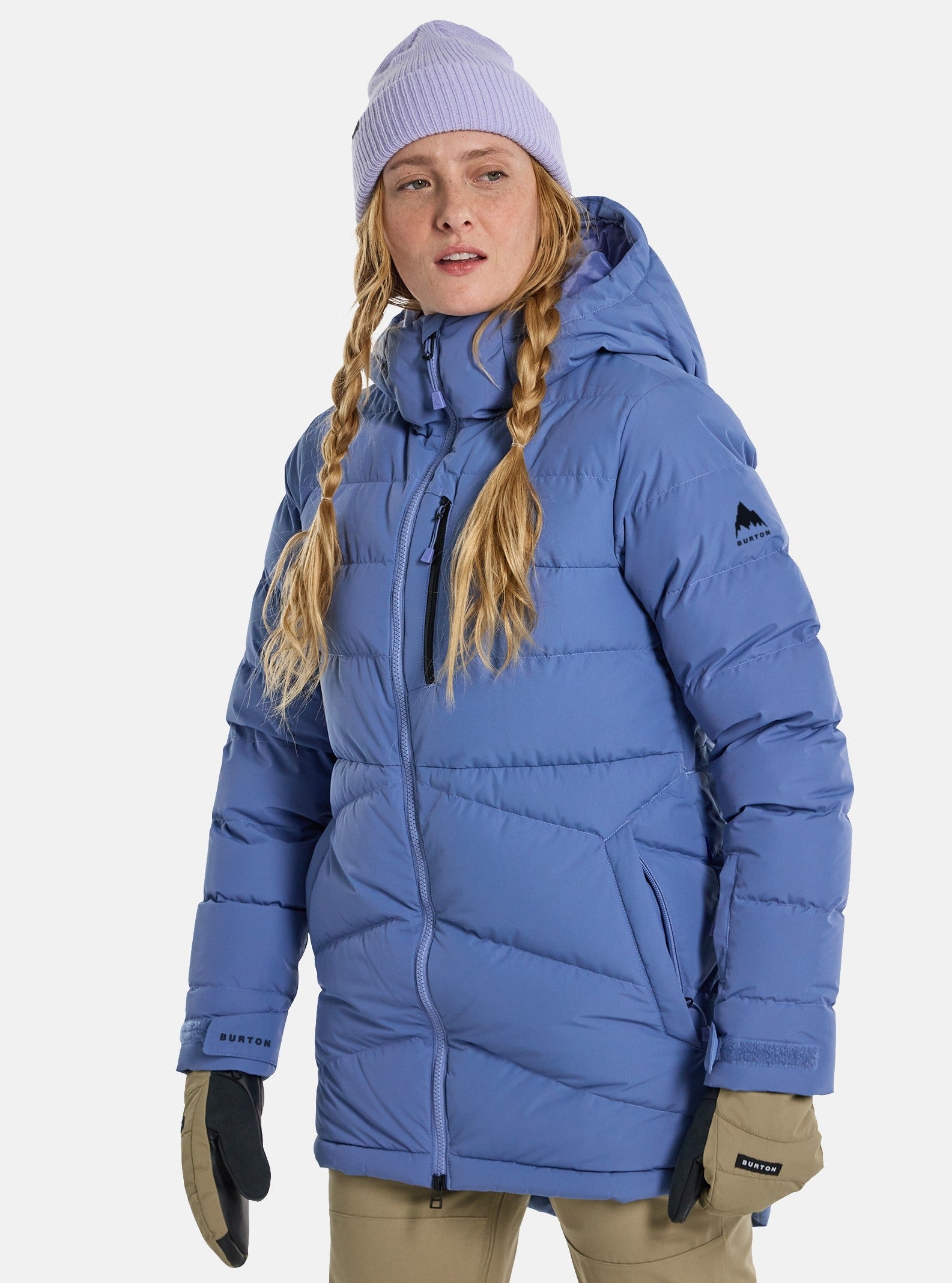 BURTON WMS LOYIL down jacket - slate blue