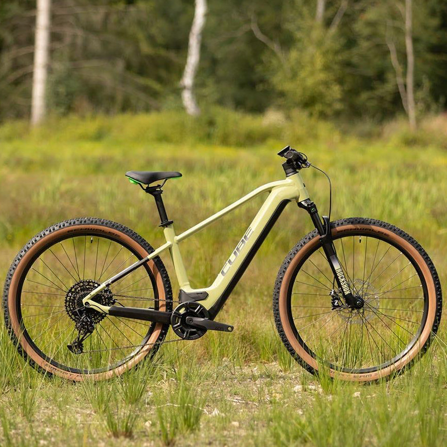 CUBE REACTION HYBRID EXC 750 29 electric bike - green´n´flashgreen