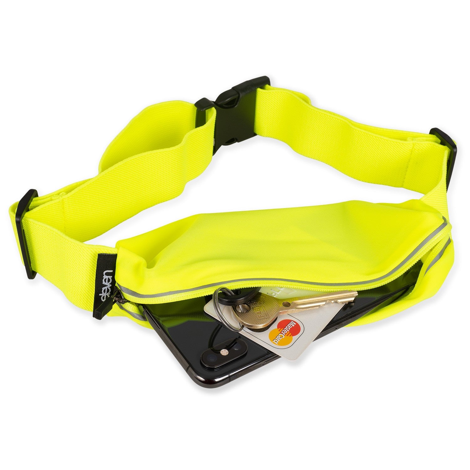 ELEVEN running belt WATERPROOF fluo