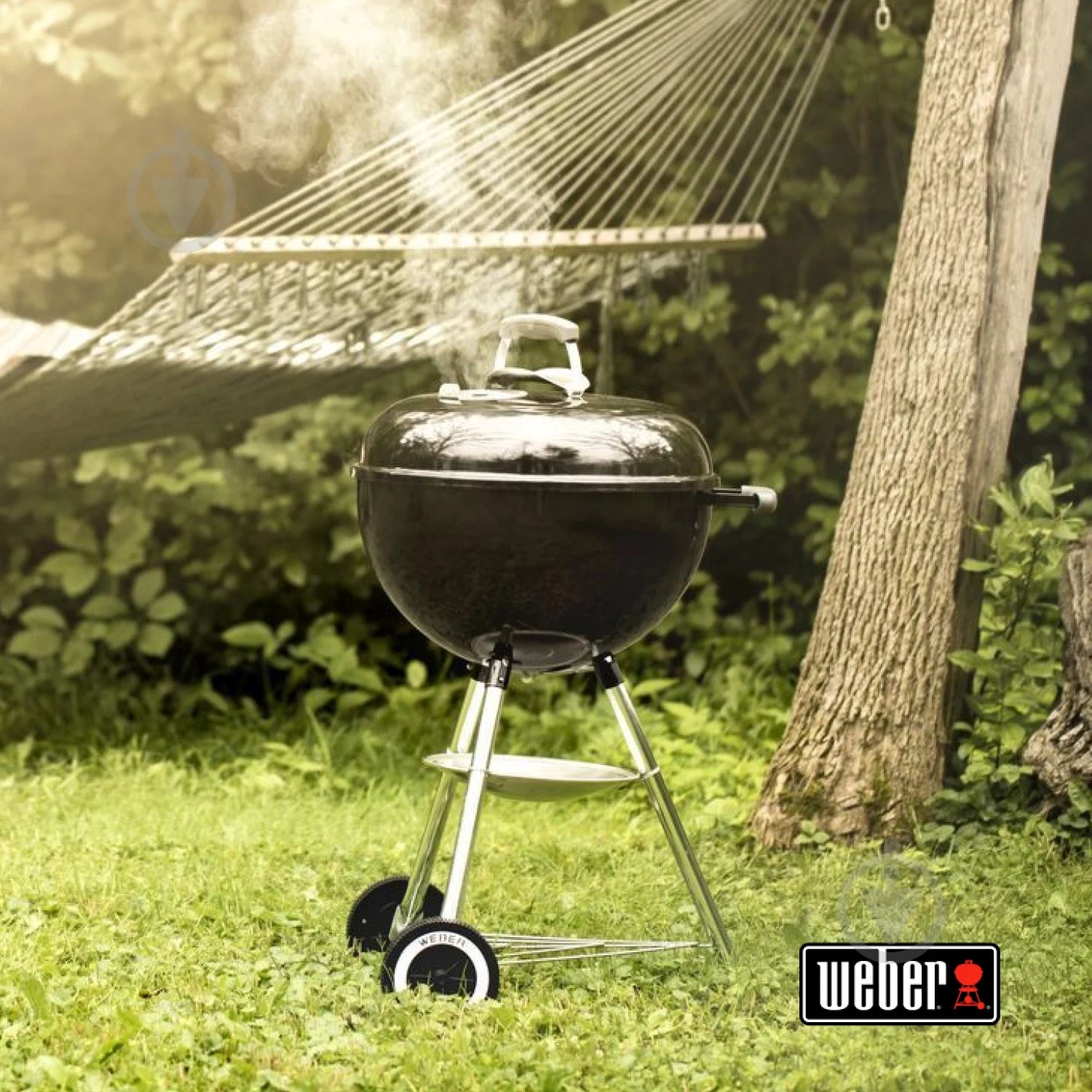 WEBER CLASSIC KETTLE 47 cm Melns kokogļu grils, 1241304