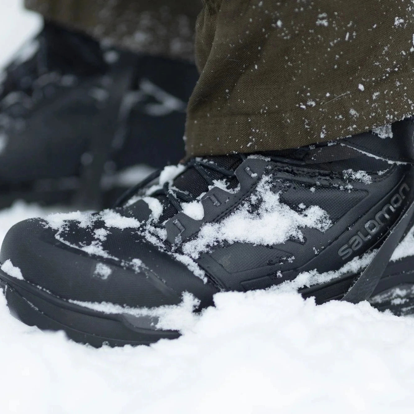 SALOMON TOUNDRA FORCES CLIMASALOMON WATERPROOF tactical footwear - black