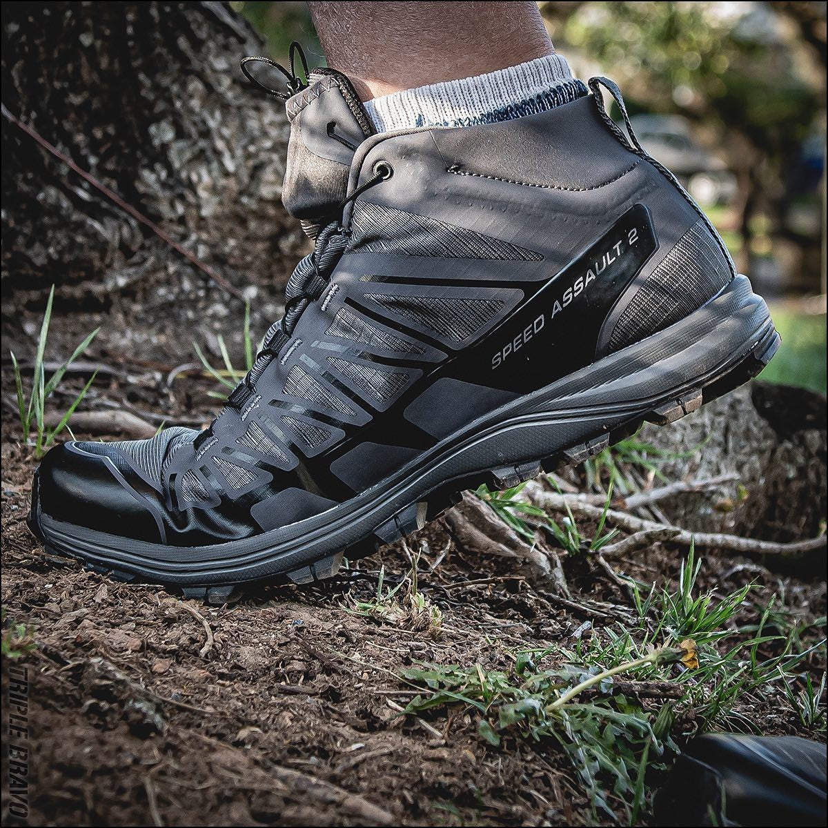 SALOMON SPEED ASSAULT 2 forces shoes - wolf black