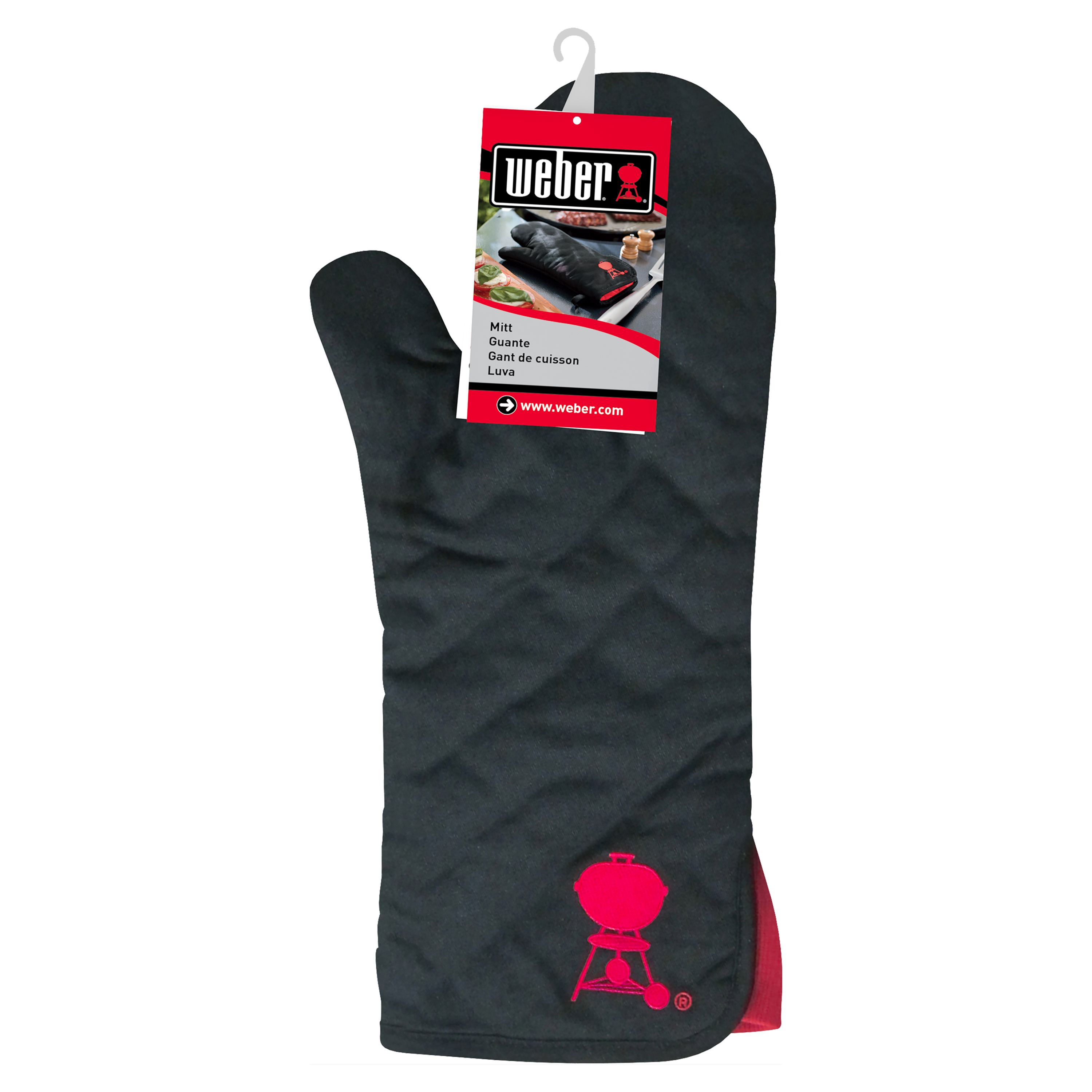 WEBER Virtuves cimds - melns, 6472