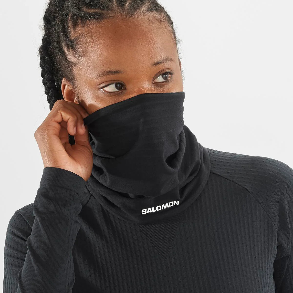 SALOMON RS kakla un galvas sildītājs – melns