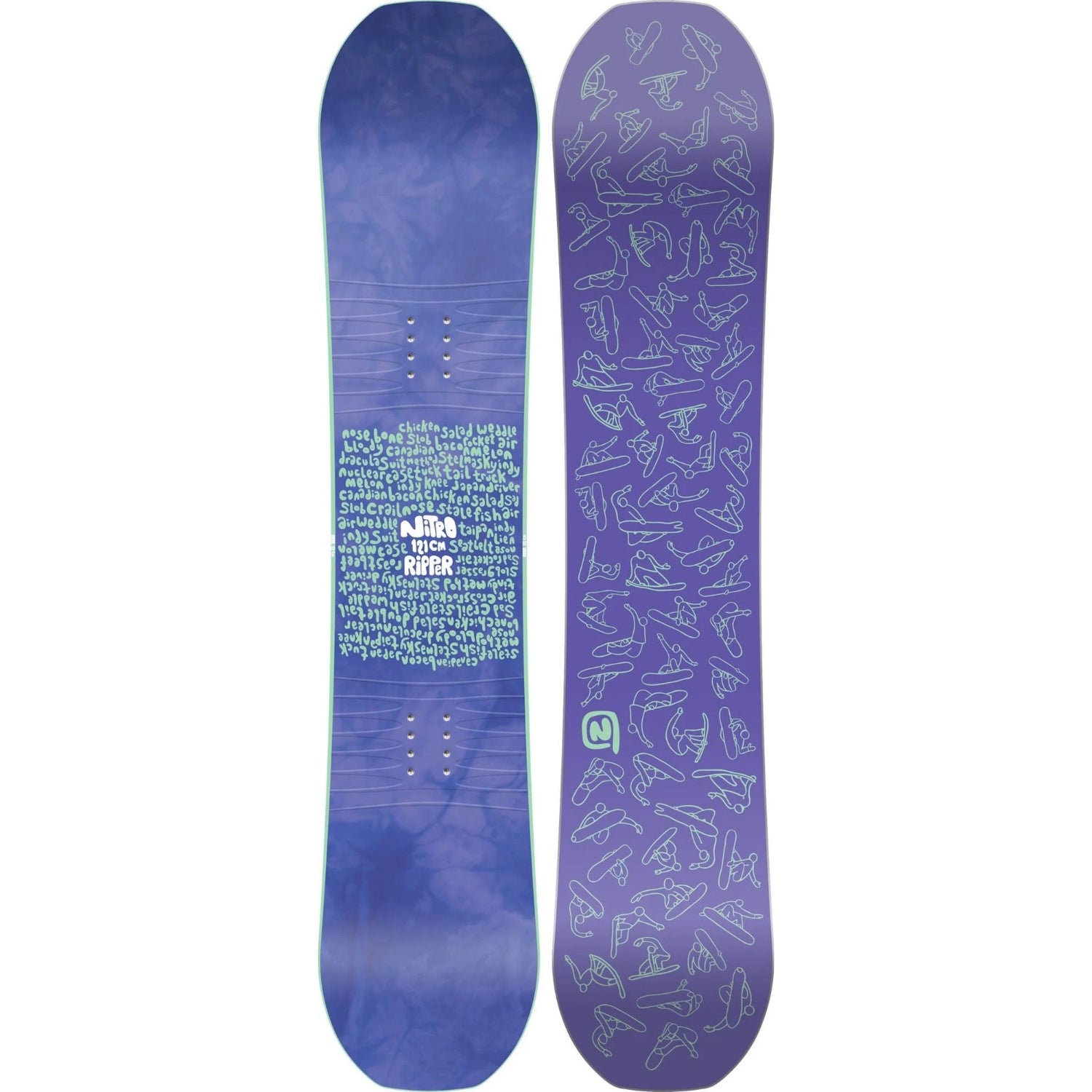 NITRO RIPPER VIOLET kids snowboard