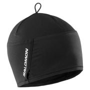 SALOMON winter training beanie - deep black