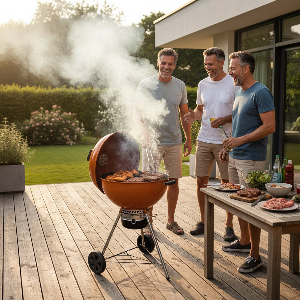 WEBER MASTER TOUCH E-5755 GBS Charcoal Grill 57 cm orange, 1501620