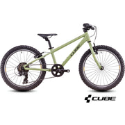 CUBE ACID 200 children bicycle - lightolive/orange