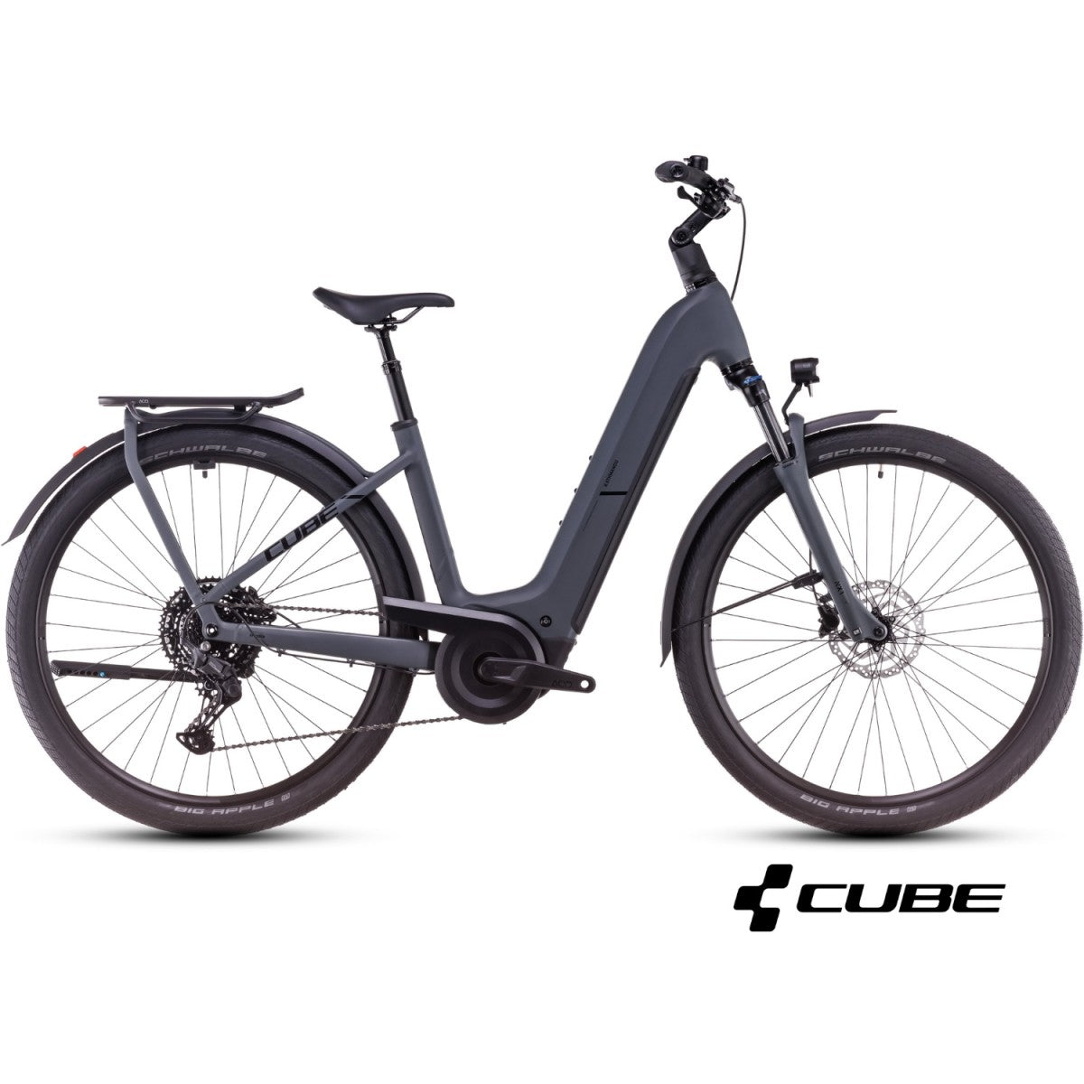 CUBE KATHMANDU HYBRID ONE 800 28 elektrijalgratas – shadowgrey´n´black
