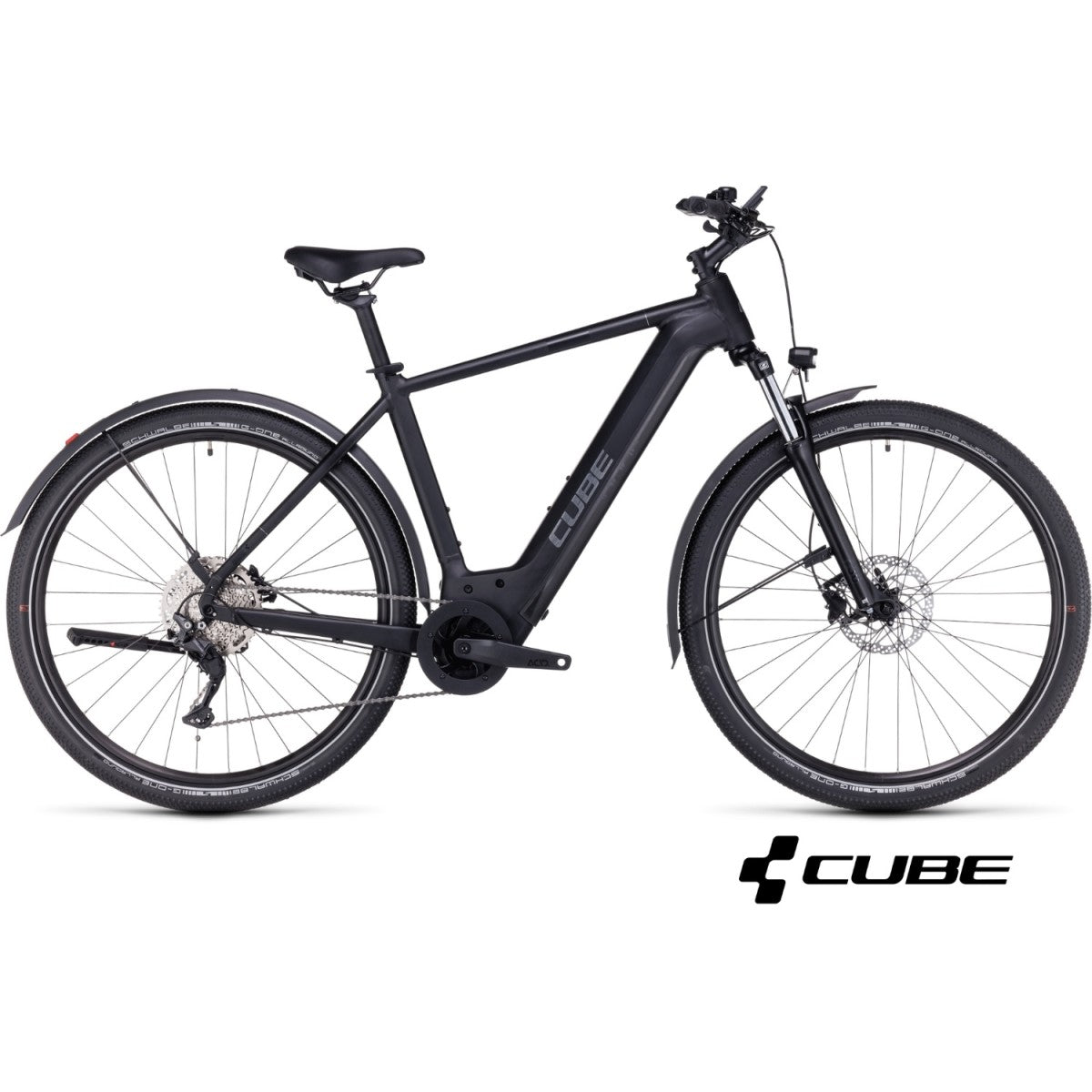 CUBE NURIDE HYBRID PRO 750 ALLROAD 28 elektrijalgratas – black´n´metal