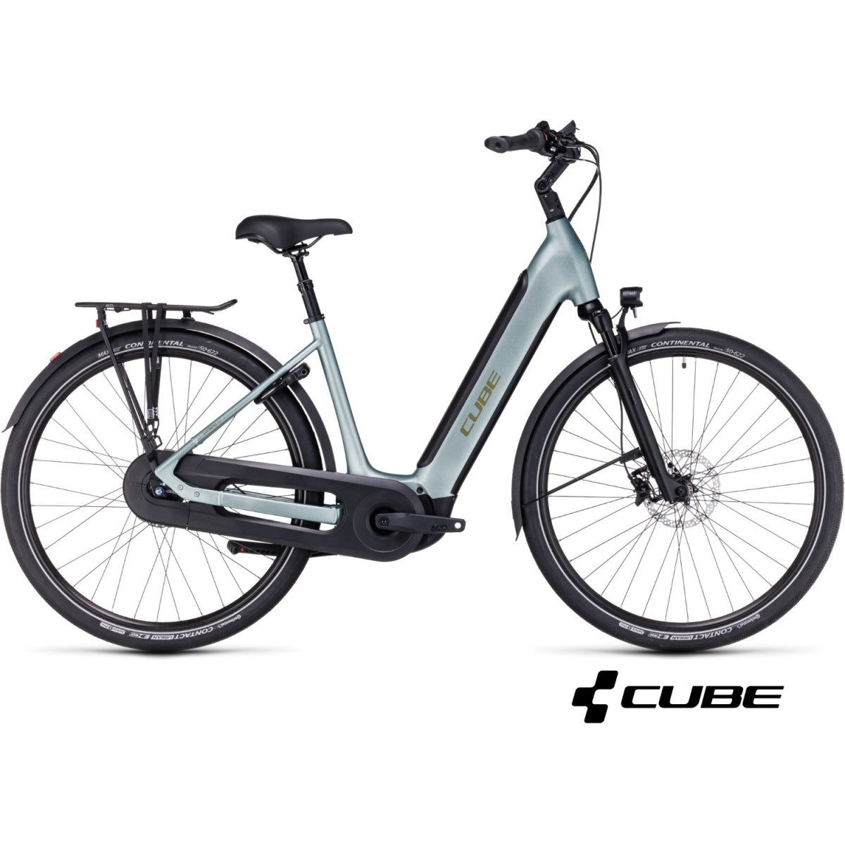CUBE SUPREME HYBRID EX 625 28 elektrijalgratas – green´n´olive