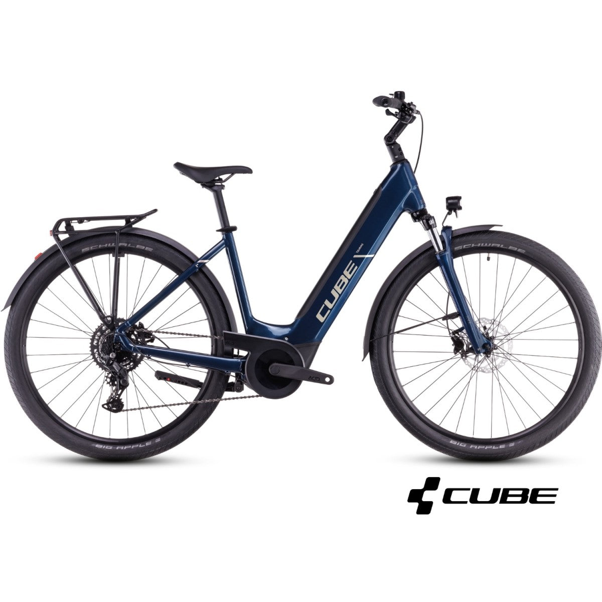 CUBE TOURING HYBRID ONE 500 28 elektrijalgratas – deepsea´n´chrome