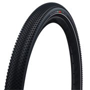 SCHWALBE G-ONE ALLROUND 700 × 40C salokāmā riepa – ADDIX Speedgrip | Super Ground | Melna+atstarojoša līnija