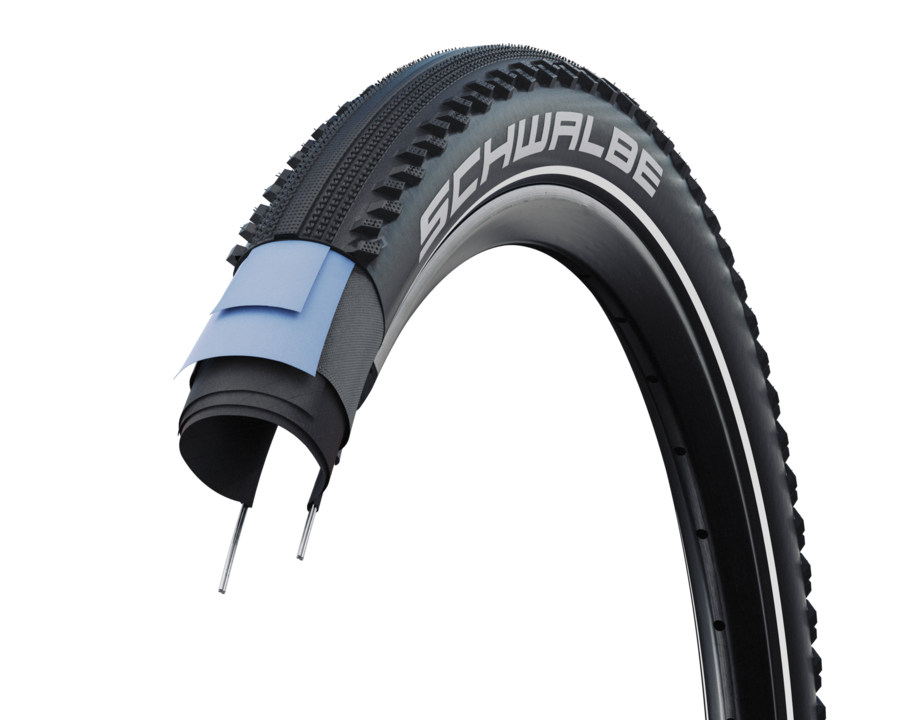 SCHWALBE HURRICANE 28 × 1.60 riepa – Performance | ADDIX I Melna + atstarojoša līnija