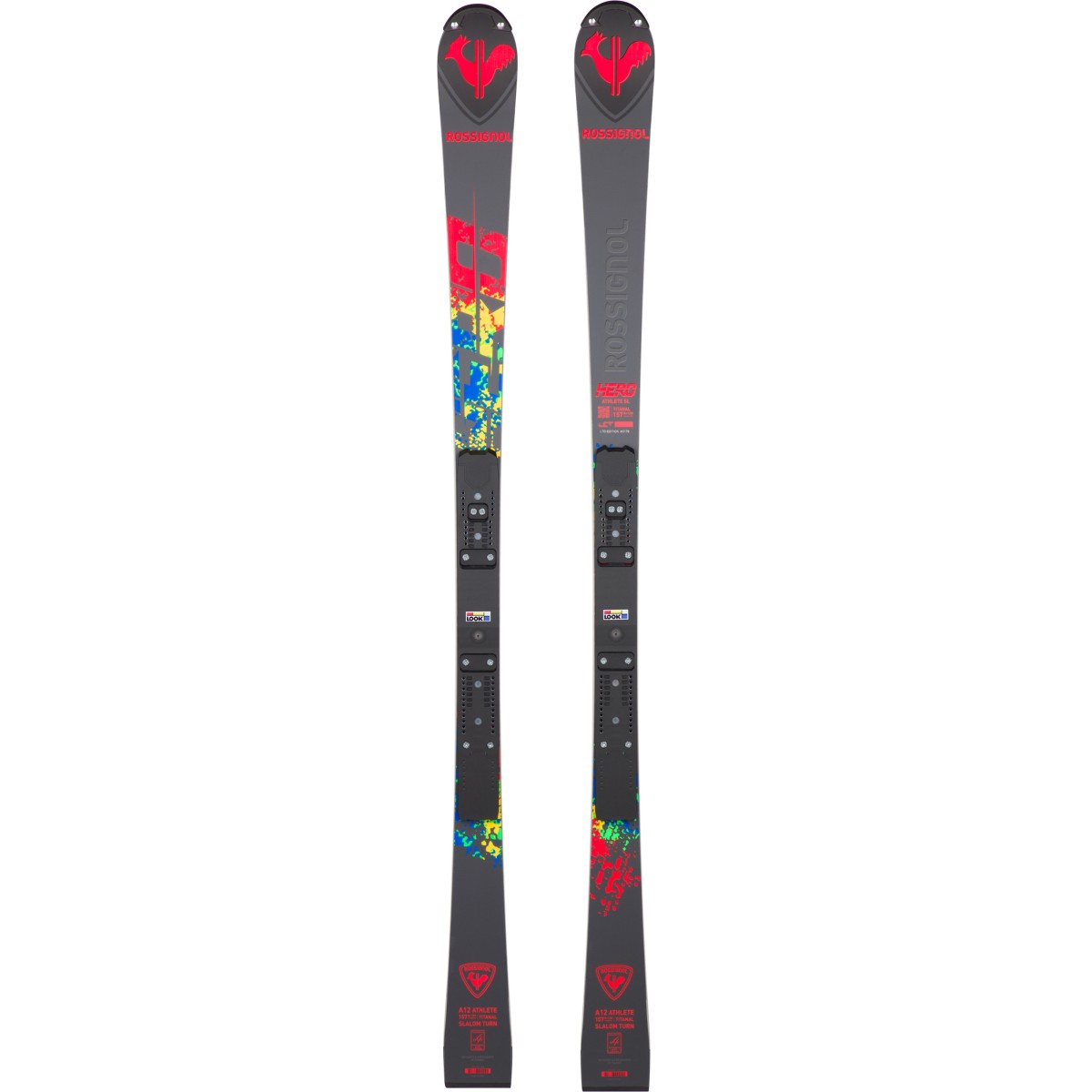 ROSSIGNOL SKIS COURSE UNISEX HERO ATHLETE FIS SL 157 LIMITED EDITION Alpinski