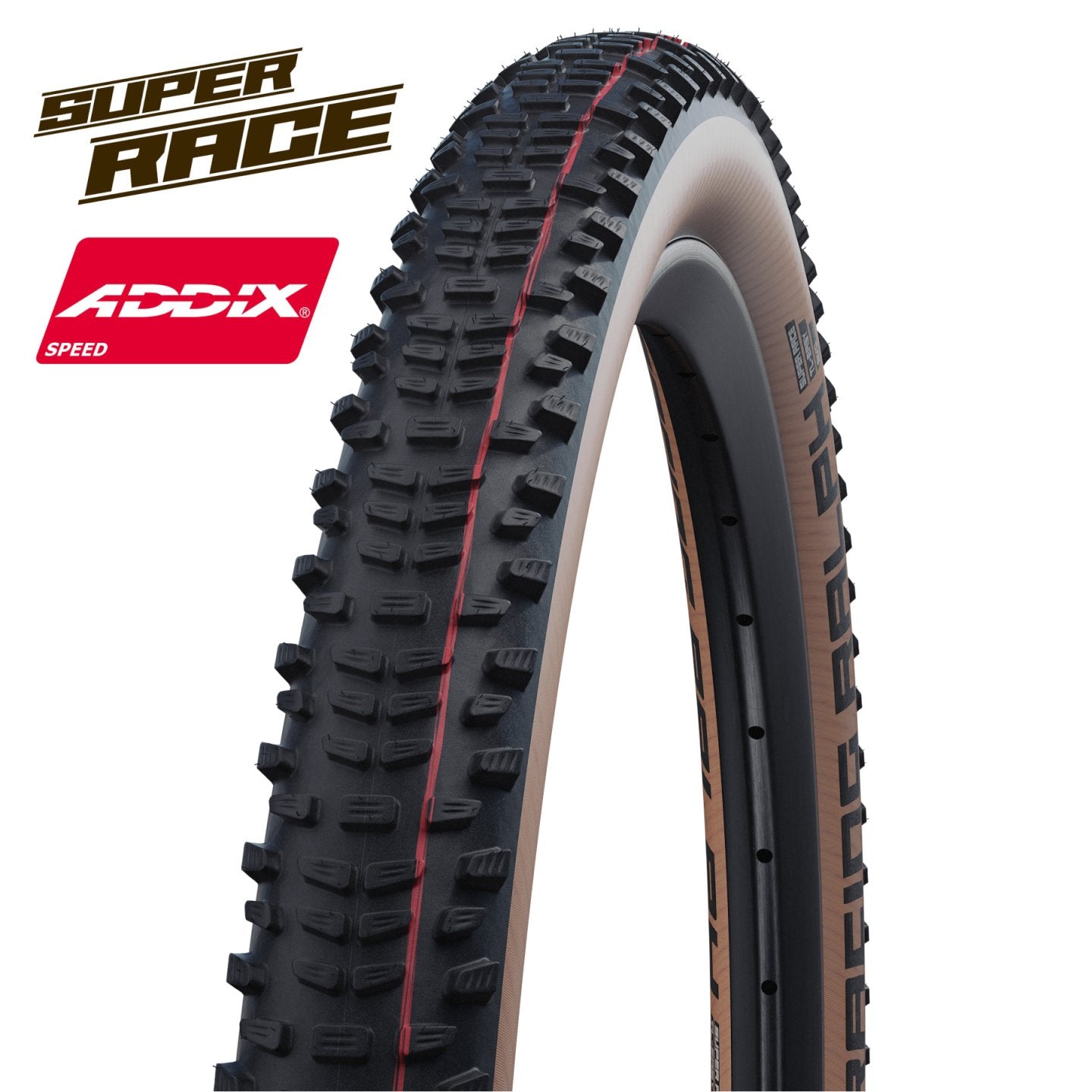SCHWALBE RACING RALPH 29" rehv – EVO | AddixSpeed | SuperRace | TLEasy | Läbipaistev külgsein